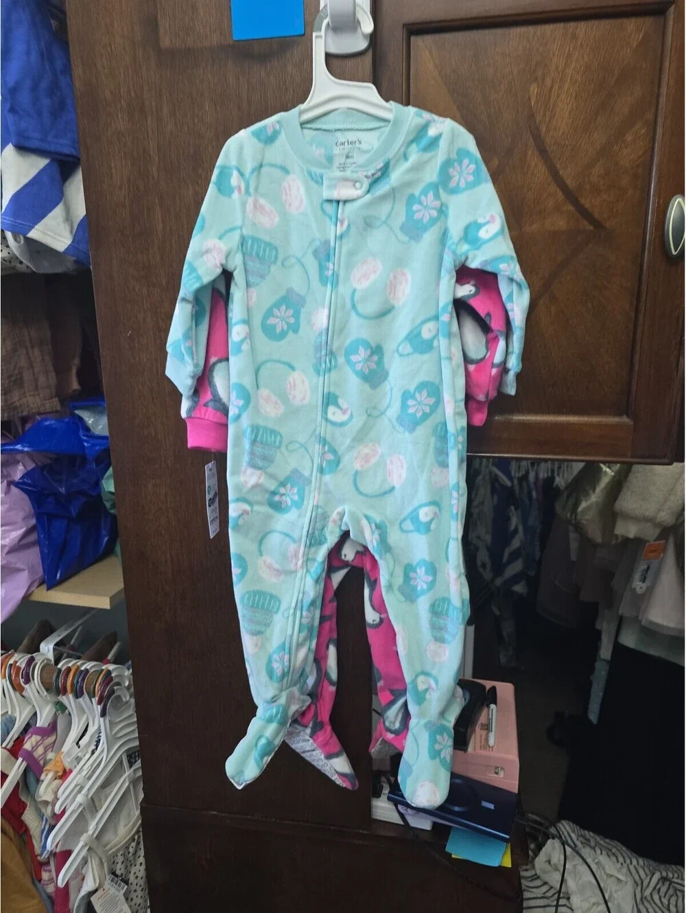 18m brand new fleece pajamas from carter's item.14G4